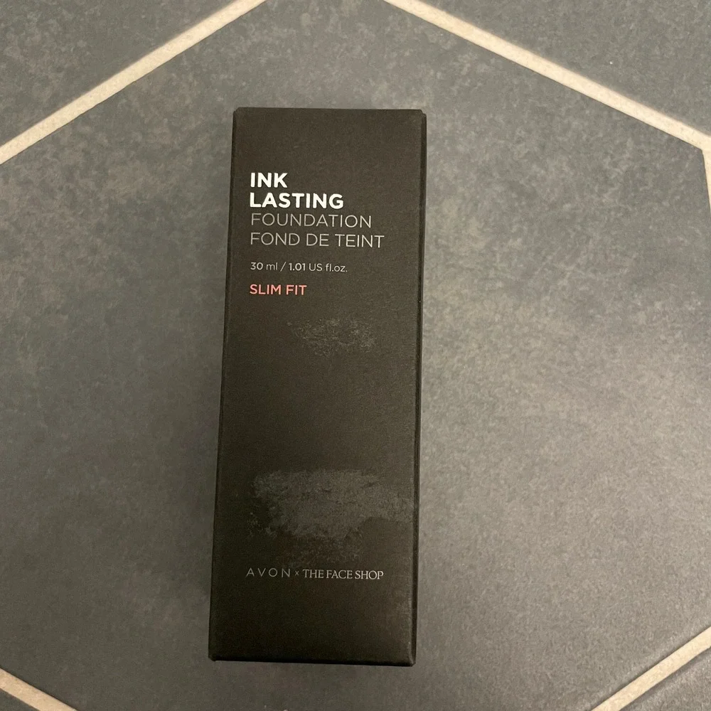 Avon‎ x The Face Shop Ink Lasting Foundation Slim Fit N60 Rich Honey